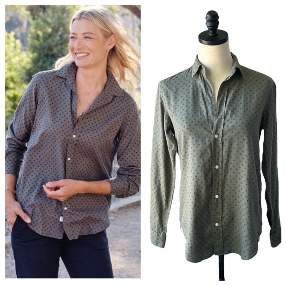 Frank & Eileen Frank Star Button Down Shirt | EXTRA SMALL - Picture 1 of 9